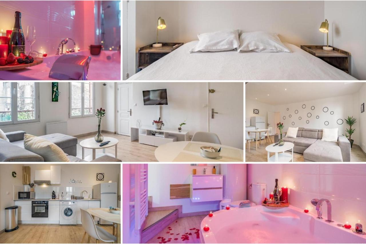 Quartier Des Theatres Centre, Wifi Et Parking - Zen Appart Troyes Esterno foto